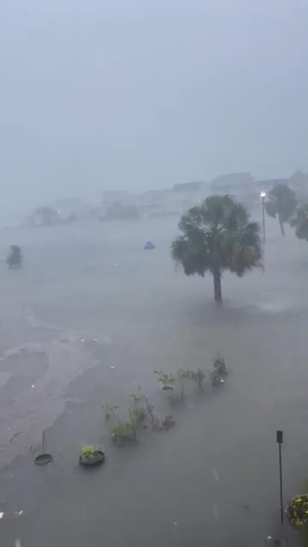 Severe flooding slammed parts of coastal